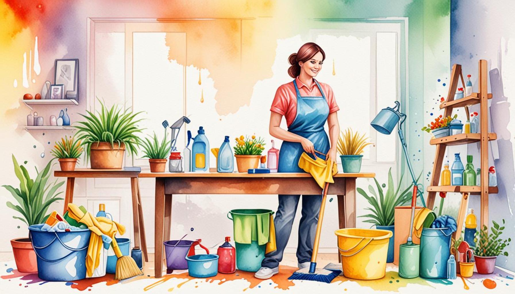 Implementation of Organizational Structures to Optimize Household Cleaning