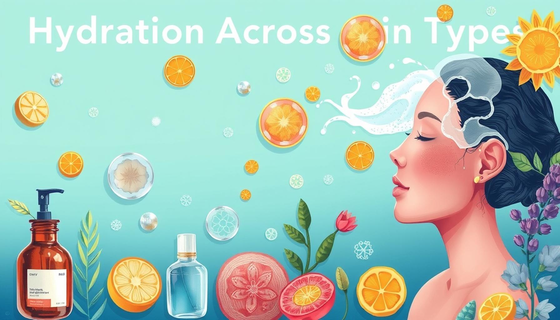 Hydration Across Skin Types: Tailoring Your Approach for Oily, Dry, and Combination Skin